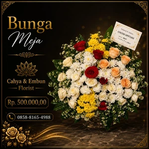 Toko Karangan Bunga Bogor Barat - Bunga Meja